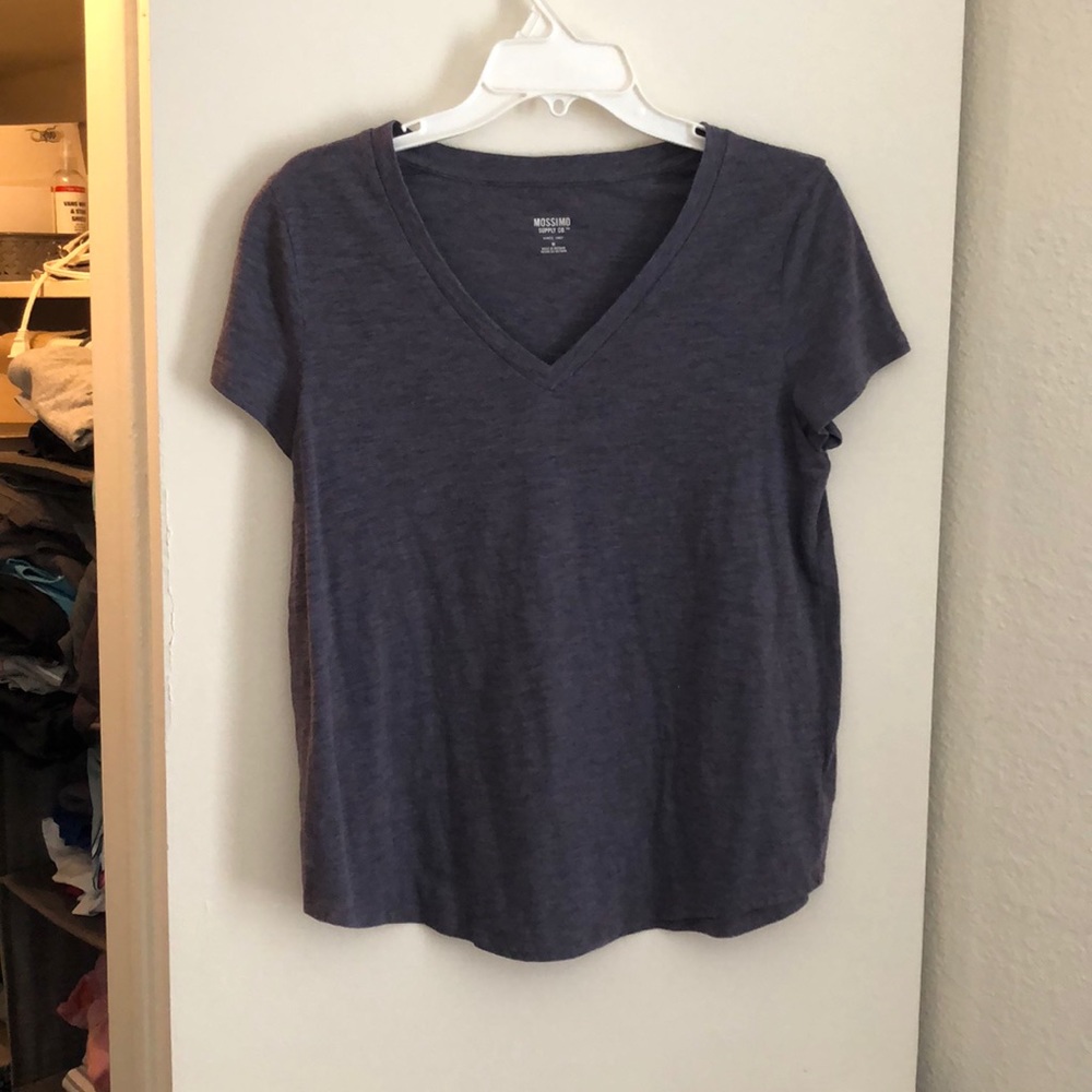 Indigo Basic V-neck